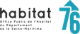 Logo de habitat 76
